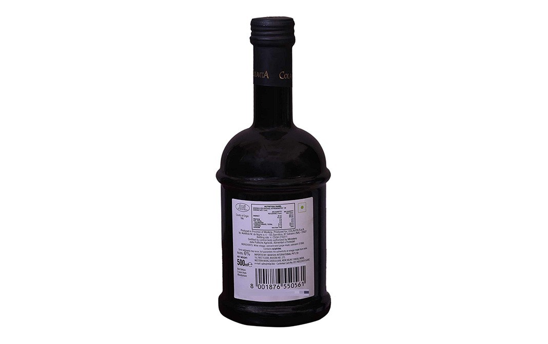 Colavita Balsamic Vinegar of Modena    Glass Bottle  500 millilitre
